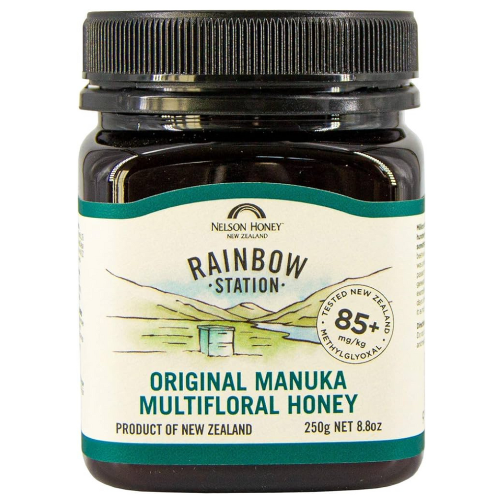 عسل مانوكا متعدد الأزهار 250 جم Nelson Honey New Zealand Manuka Honey (85+) (Best Before 01-09-2024)