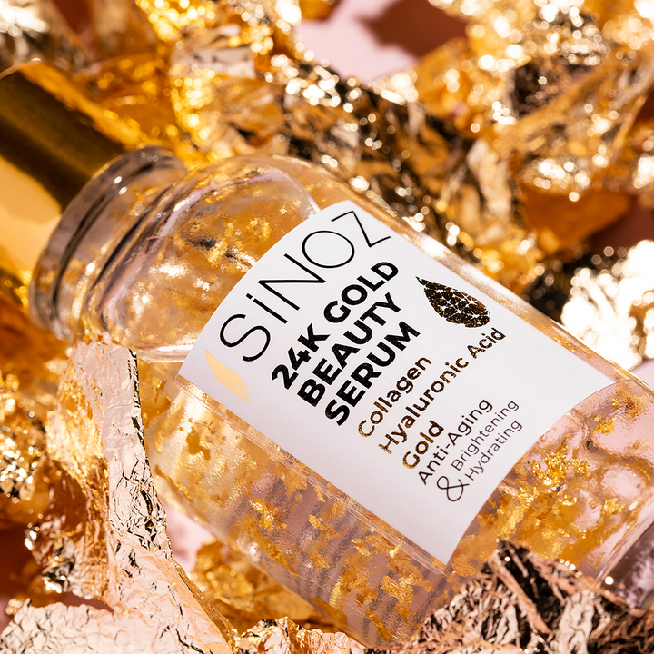 سيروم العناية بالوجه بالذهب عيار 24 30 مل (منتج تركي) Sinoz 24K Gold Beauty Face Care Serum 30 ml (Best Before 01-03-2027) سيروم العناية بالوجه بالذهب عيار 24 30 مل (منتج تركي) Sinoz 24K Gold Beauty Face Care Serum 30 ml (Best Before 01-03-2027)