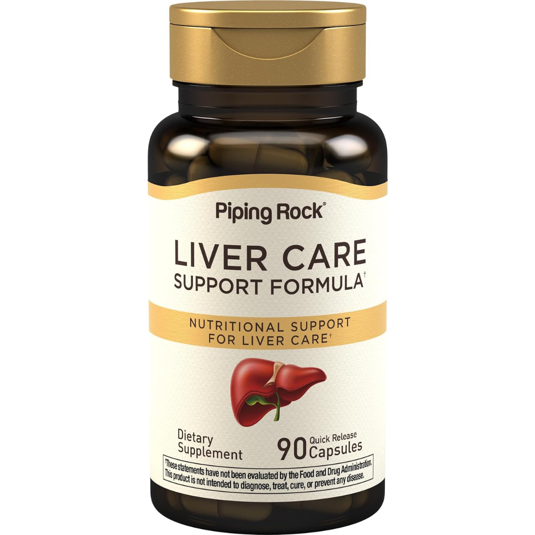 تنظيف الكبد كومبلكس خلاصة حليب الشوك 200 ملجم 80% سيليمارين مع 6 عناصر 90 كبسولة PipingRock Liver Care Complex, Milk Thistle + Dandelion + Burdock + Artichoke + NAC + TMG + ALA (Non-GMO) (Best Before 01-10-2028)