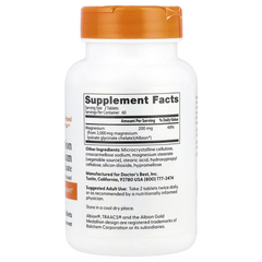 مغنسيوم لايسينيت جلايسينيت كليتد 100 ملغم 120 قرص Magnesium Lysinate Glycinate Chelated High Absorption (Best Before 01-08-2027)