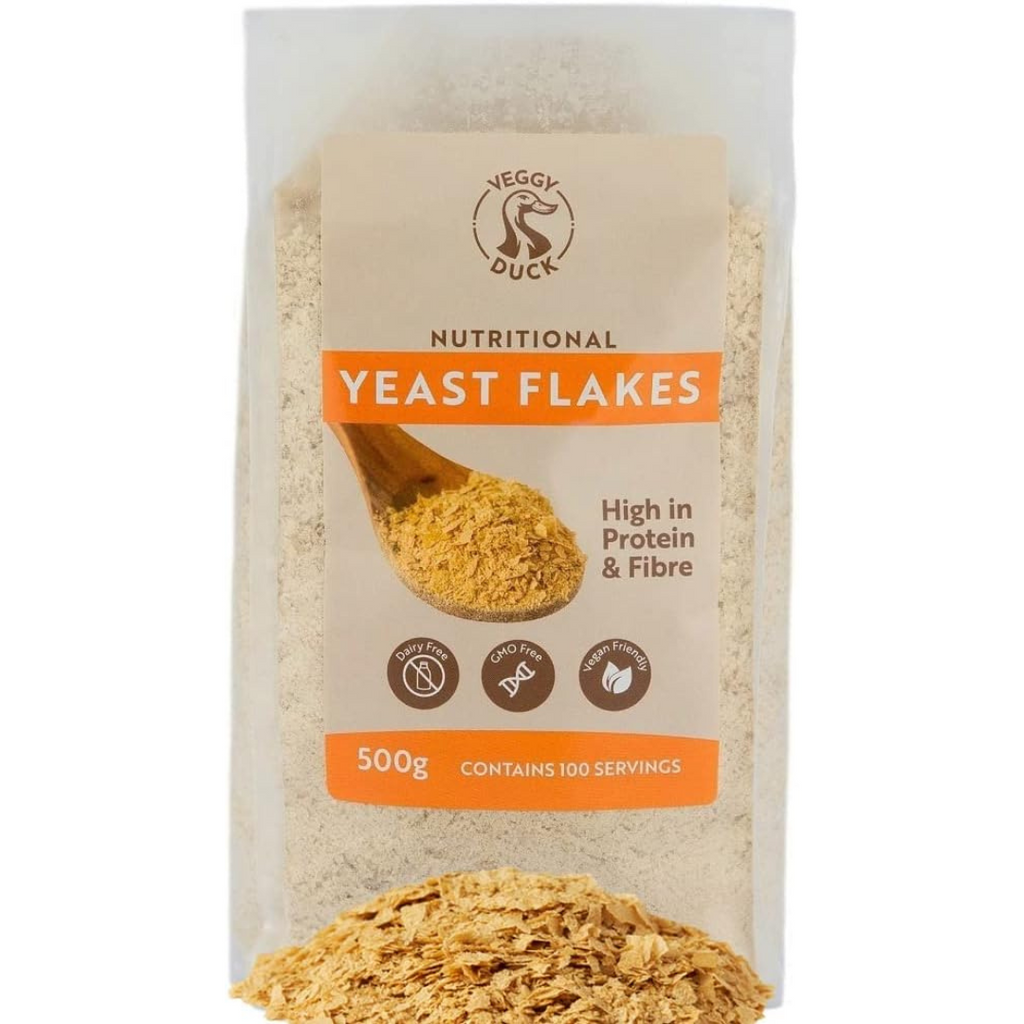 خميرة غذائية 500 جرام Veggy Duck Nutritional Yeast Flakes (Best Before 09-05-2025)