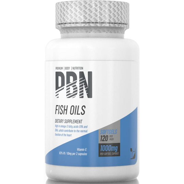 أوميجا 3 زيت السمك 1000 ملجم 120 حبة PBN Fish Oil Omega 3 EPA 180 & DHA 120 (Best Before 01-02-2026)
