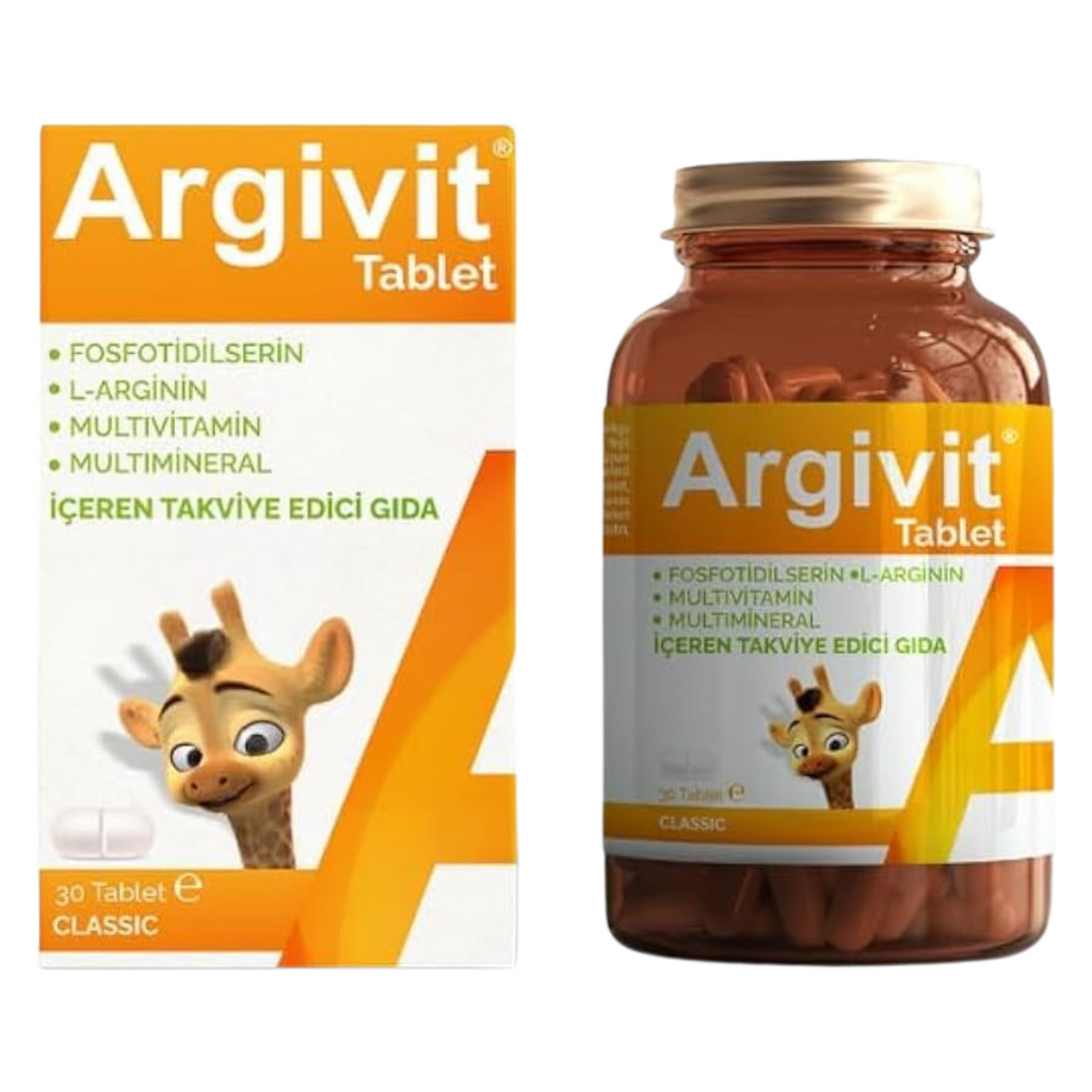 (منتج تركي) Argivit Classic 30 tablet (Best Before 01-12-2026) (منتج تركي) Argivit Classic 30 tablet (Best Before 01-12-2026)