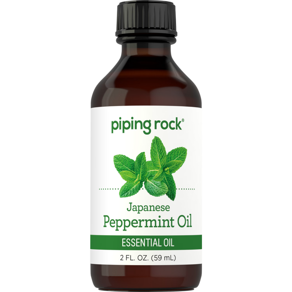 زيت النعناع 59 مل PipingRock Japanese Peppermint Oil زيت النعناع 59 مل PipingRock Japanese Peppermint Oil