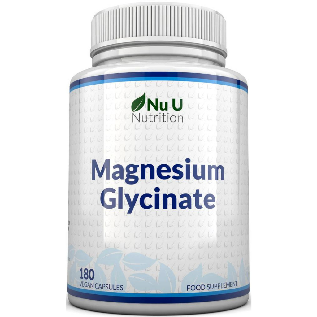مغنسيوم جلايسينيت كليتد 100 ملغم 180 كبسولة nuunutrition Magnesium Glycinate Chelated (Best Before 01-09-2025)
