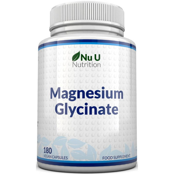 مغنسيوم جلايسينيت كليتد 100 ملغم 180 كبسولة nuunutrition Magnesium Glycinate Chelated (Best Before 01-09-2025)