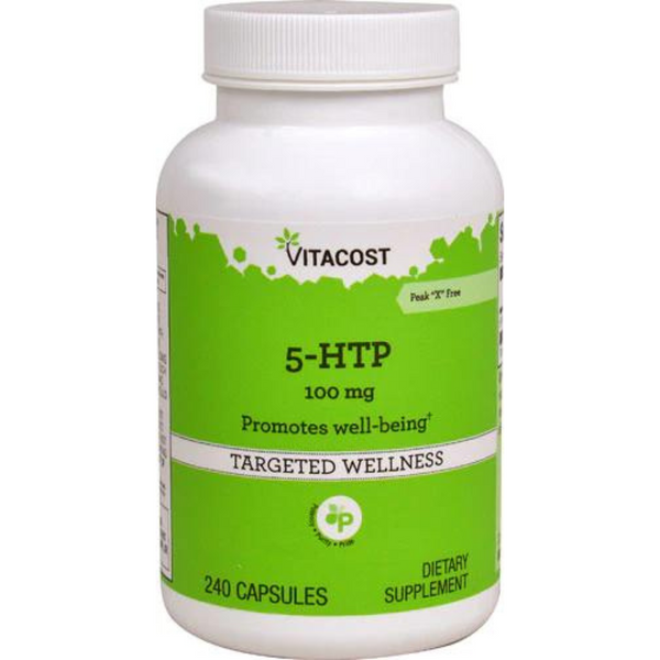 Vitacost 5 HTP 100 mg 240 Capsules (Best Before 01-05-2026)