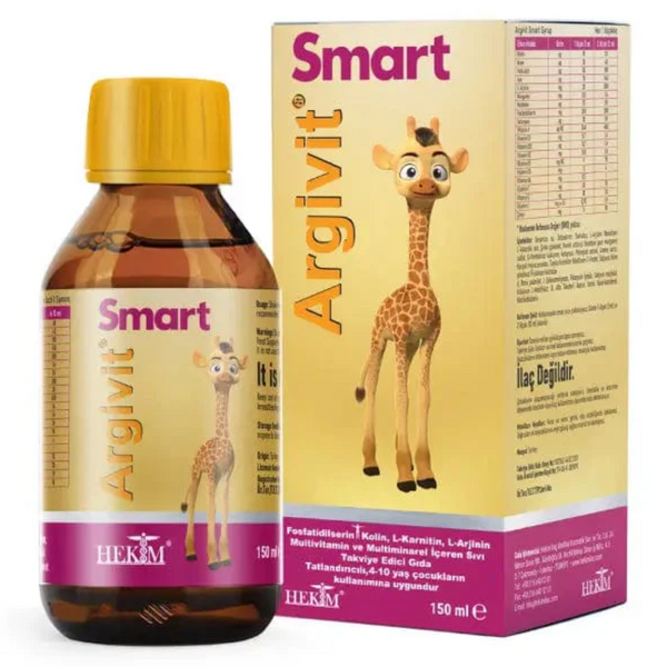 ارجيفيت سمارت سائل مركز 150 مل Argivit Smart Syrup (Best Before 01-12-2025)