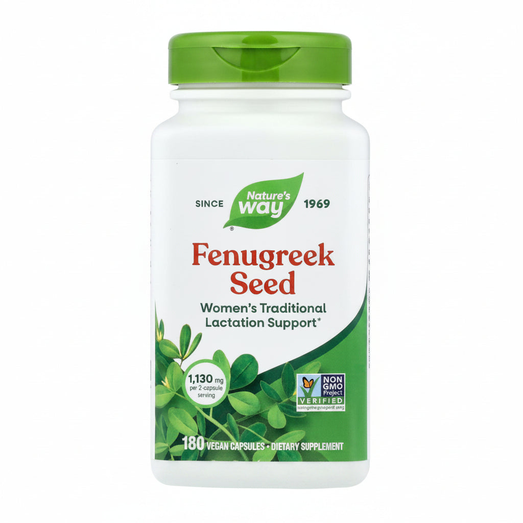 Nature's Way, Fenugreek Seed 565 mg 180 Capsules (Best Before 30-09-2029)