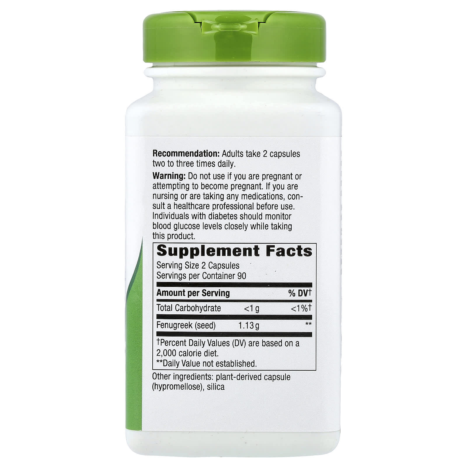 بذور الحلبة 565 ملجم 180 كبسولة Nature's Way, Fenugreek Seed (Best Before 30-09-2029)