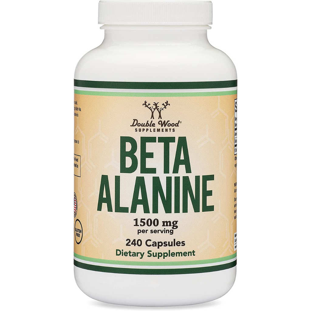 بيتا ألانين 750 ملجم 240 كبسولة Double Wood Supplements Beta Alanine