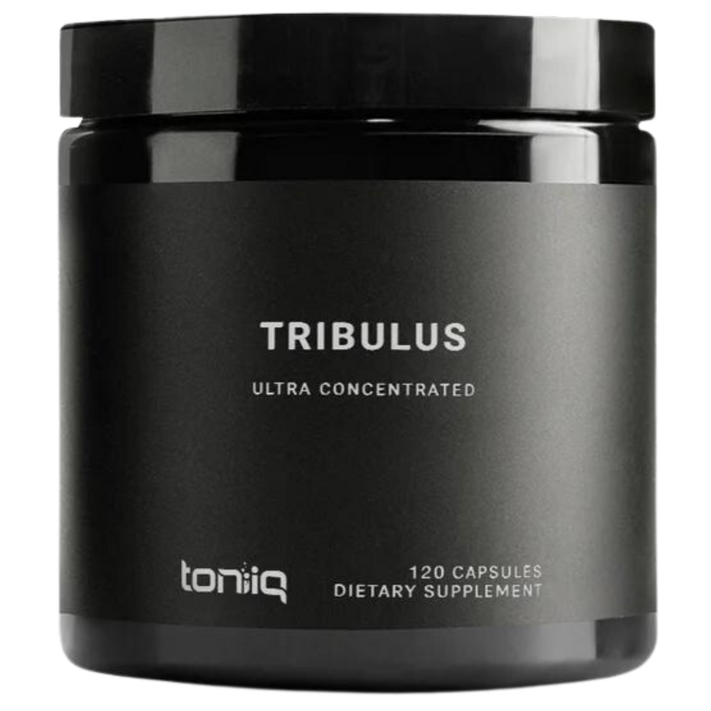 خلاصة الحسك فائق القوة 650 ملجم 95٪ صابونين 120 كبسولة Toniiq Ultra High Strength Tribulus 95% Steroidal Saponins (Best Before 01-02-2026) خلاصة الحسك فائق القوة 650 ملجم 95٪ صابونين 120 كبسولة Toniiq Ultra High Strength Tribulus 95% Steroidal Saponins (Best Before 01-02-2026)