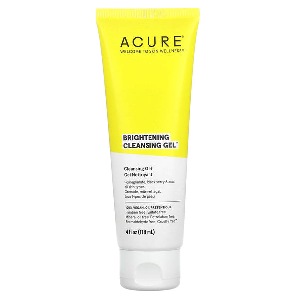 جل التنظيف والتفتيح 118 مل ACURE, Brightening Cleansing Gel