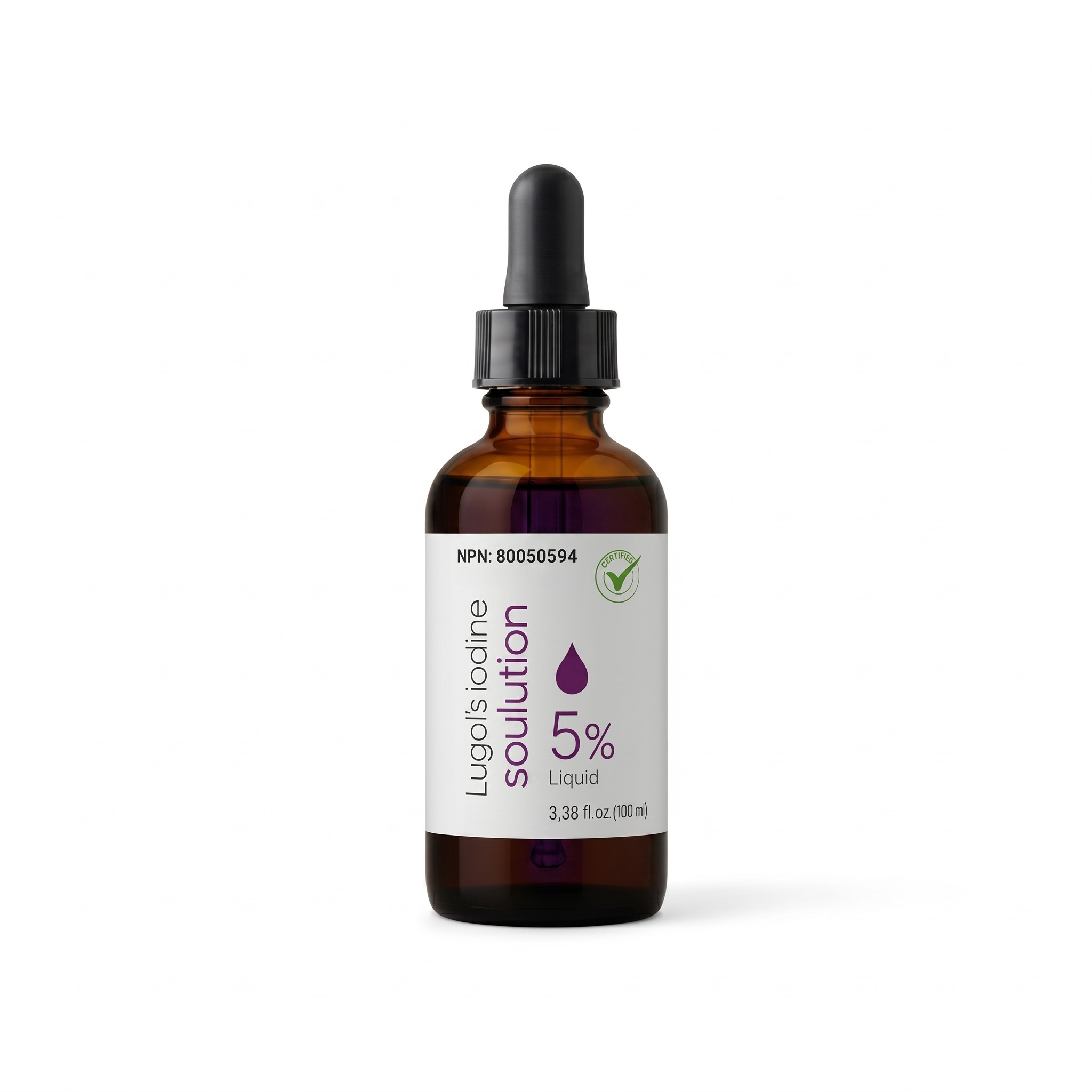 يود لوغولز ايودين 5% 100 مل Lugol's Solution of Iodine