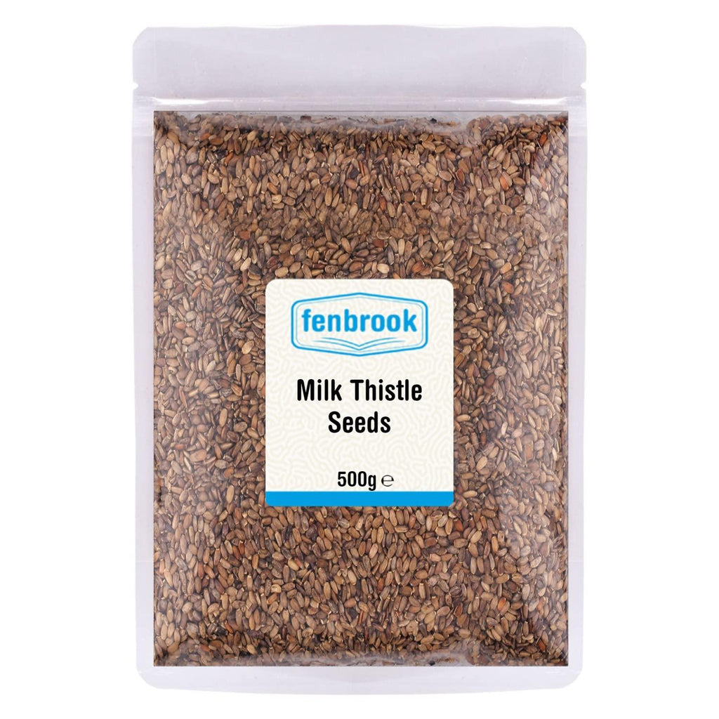 بذور شوك الجمل حليب الشوك 500 جرام Fenbrook Milk Thistle Seeds (Best Before 01-05-2026)