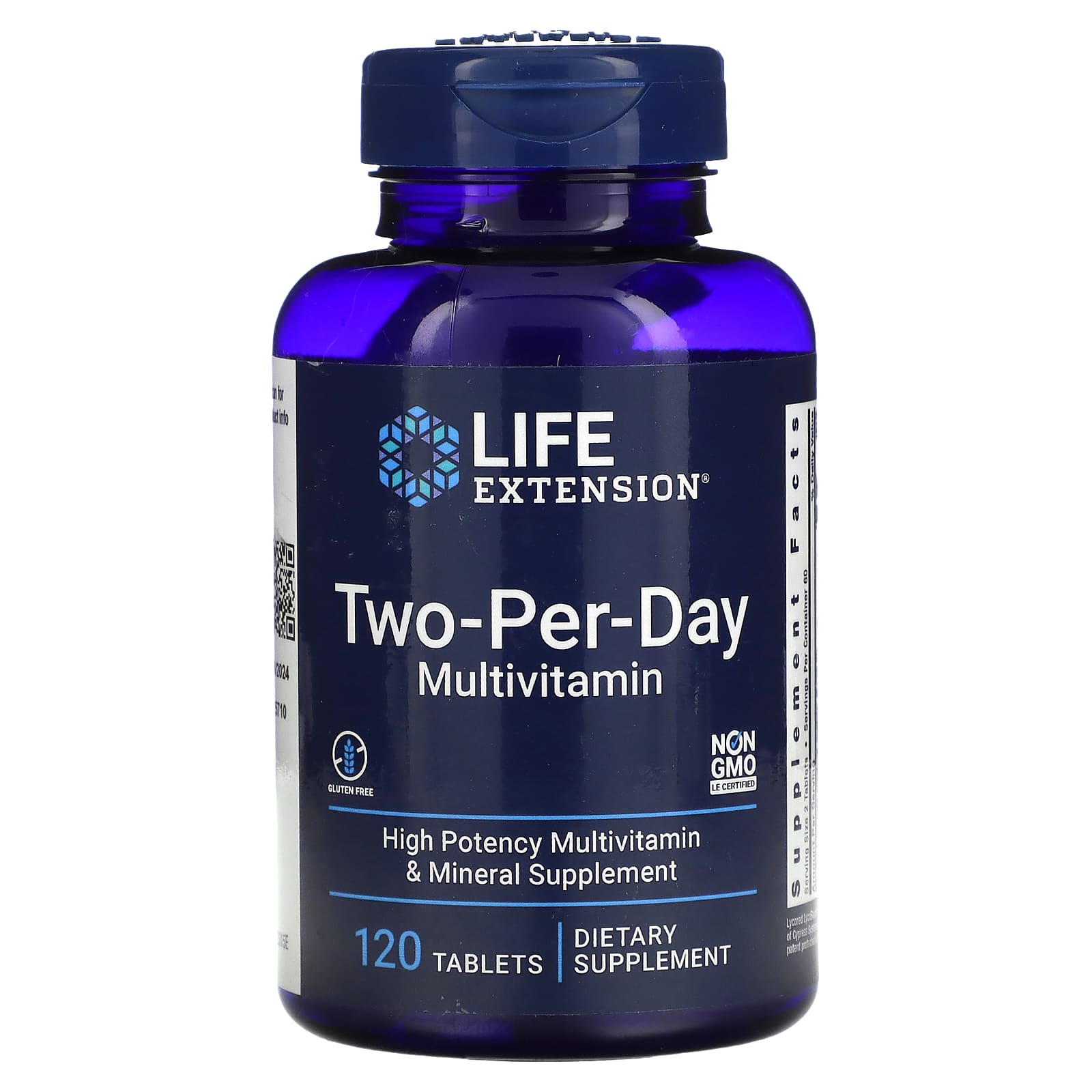 فيتامينات متعددة قرصين يوميا الأفضل 120 قرص Life Extension, Two-Per-Day Multivitamin (Best Before 01-04-2027)