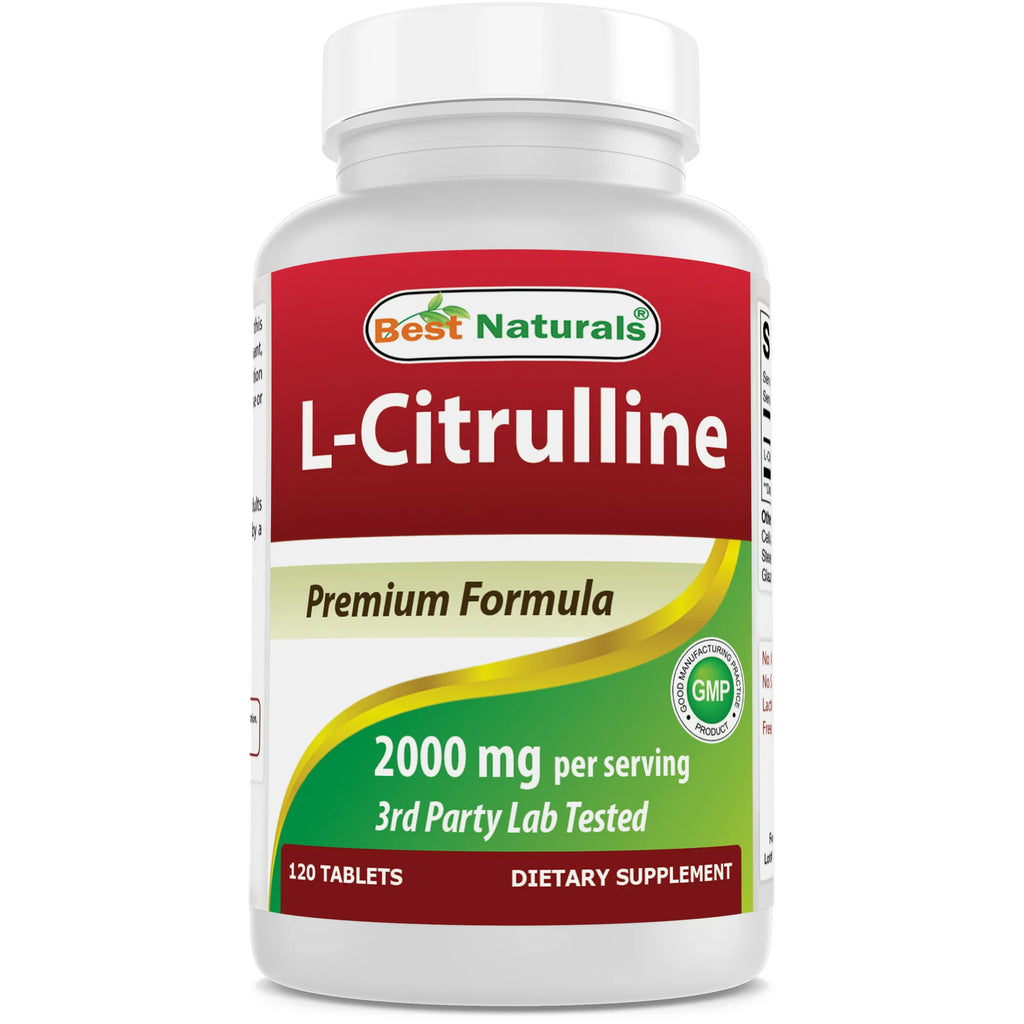 ل سيترولين 1000 ملجم 120 قرص Best Naturals L-Citrulline