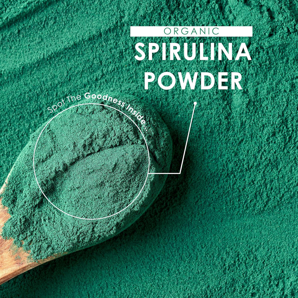 سبيرولينا عضوية بودرة 1 كيلو ALPHA01 Organic Spirulina Powder (Best Before 20-06-2027) سبيرولينا عضوية بودرة 1 كيلو ALPHA01 Organic Spirulina Powder (Best Before 20-06-2027)