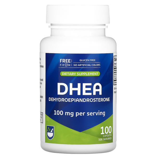 Rite Aid DHEA 100 mg 100 Capsules (Best Before 01-06-2027)
