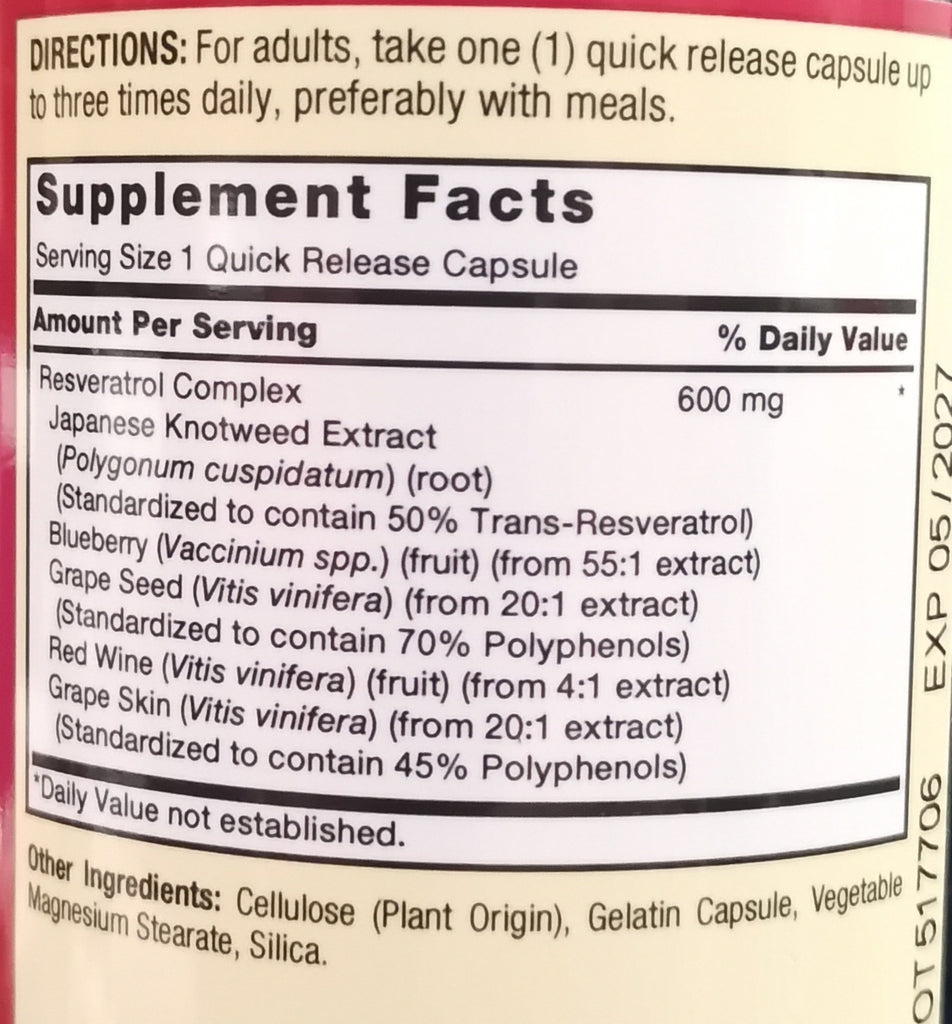 ريسفيراترول طبيعي كومبلكس 600 ملجم بالقوة المضاعفة 120 كبسولة Lindberg Resveratrol Complex (Best Before 01-09-2027) ريسفيراترول طبيعي كومبلكس 600 ملجم بالقوة المضاعفة 120 كبسولة Lindberg Resveratrol Complex (Best Before 01-09-2027)