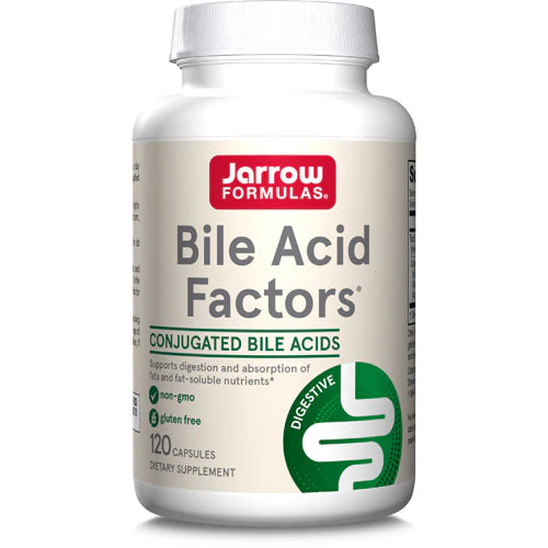 املاح المرارة 250 ملغم 120 كبسولة Jarrow Formulas Digestive High Potency Bile Acid Factors (Best Before 01-10-2025)