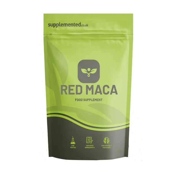 مستخلص جذور الماكا الحمراء 10:1 تعادل 1000 ملجم 180 قرص Supplemented Red Maca Root Extract (Best Before 01-07-2026)