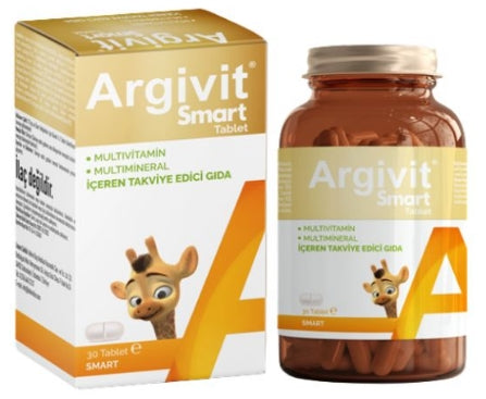 (منتج تركي) Argivit Smart 30 Tablet (Best Before 01-08-2026)
