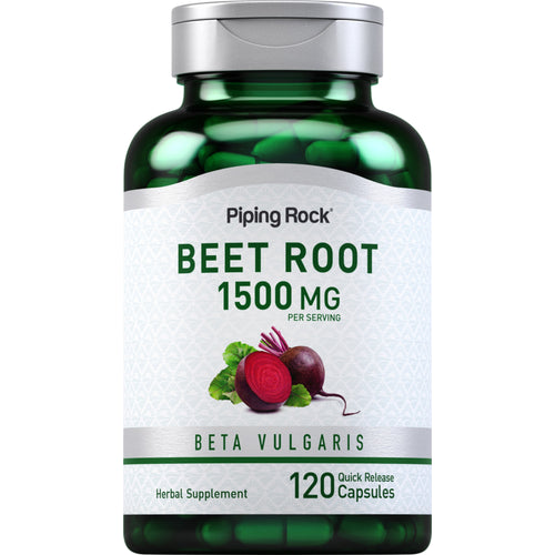 جذور الشمندر 500 ملجم 120 كبسولة PipingRock Beet Root (Best Before 01-11-2027) جذور الشمندر 500 ملجم 120 كبسولة PipingRock Beet Root (Best Before 01-11-2027)