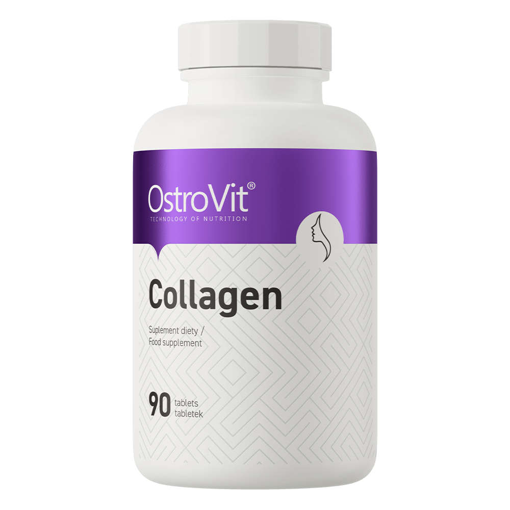 كولاجين بقري بيبتايد هايدرولايزد 1000 ملجم 90 قرص OstroVit Collagen Hydrolyzed Peptides (Best Before 04-09-2027)