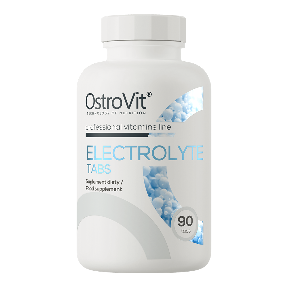 الكترولايت بالقوة المضاعفة 90 قرص (منتج اوروبي) OstroVit Electrolytes (Best Before 19-08-2027)