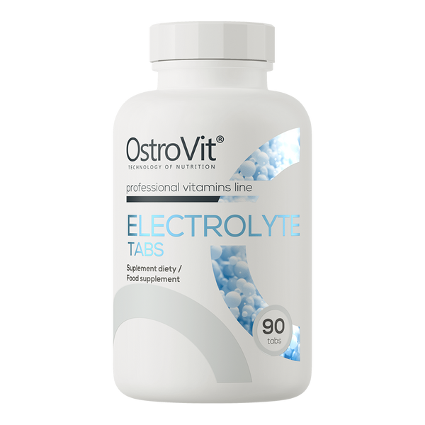 الكترولايت بالقوة المضاعفة 90 قرص (منتج اوروبي) OstroVit Electrolytes (Best Before 19-08-2027)