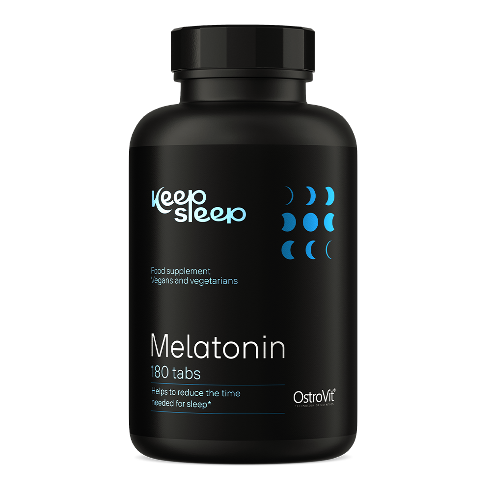ميلاتونين 1 ملجم 180 قرص (منتج اوروبي) OstroVit Keep Sleep Melatonin (Best Before 01-02-2027)