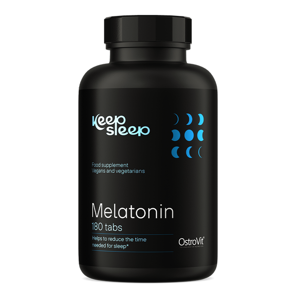 ميلاتونين 1 ملجم 180 قرص (منتج اوروبي) OstroVit Keep Sleep Melatonin (Best Before 01-02-2027)