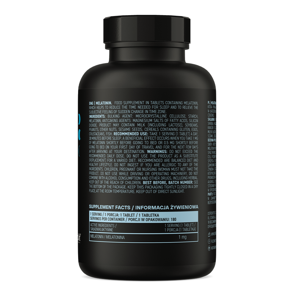 ميلاتونين 1 ملجم 180 قرص (منتج اوروبي) OstroVit Keep Sleep Melatonin (Best Before 01-02-2027)