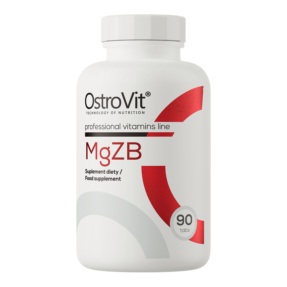 مغنيسيوم ستريت 125 ملجم مع زنك وفيتامين ب6 لأقصى امتصاص 90 قرص OstroVit MgZB Magnesium Citrate (Best Before 09-08-2027)