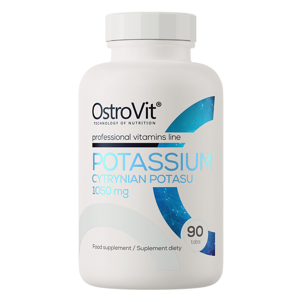 بوتاسيوم ستريت 350 ملجم 90 قرص (منتج اوروبي) OstroVit Potassium (Best Before 31-10-2027)