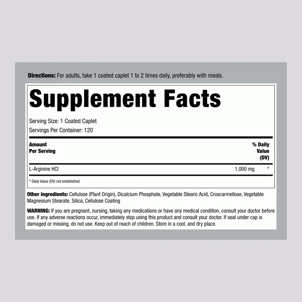 ل-ارجينين قوة فائقة 1000 ملجم 100 قرص Rite Aid L-Arginine HCL (Best Before 01-06-2027) ل-ارجينين قوة فائقة 1000 ملجم 100 قرص Rite Aid L-Arginine HCL (Best Before 01-06-2027)