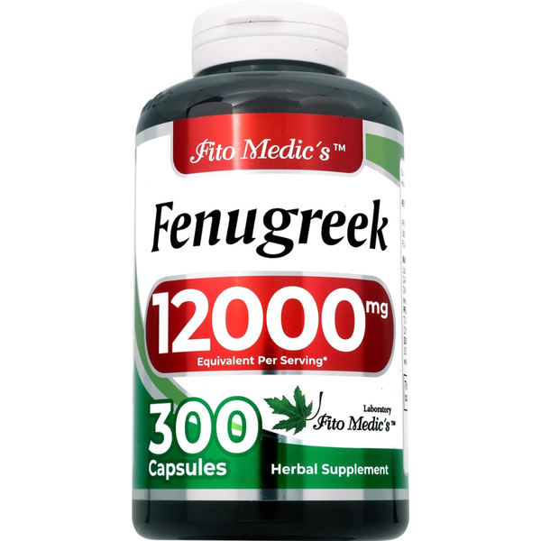خلاصة حلبة تعادل 400 ملجم 300 كبسولة FITO MEDIC'S Fenugreek Extract (Best Before 12-06-2028)