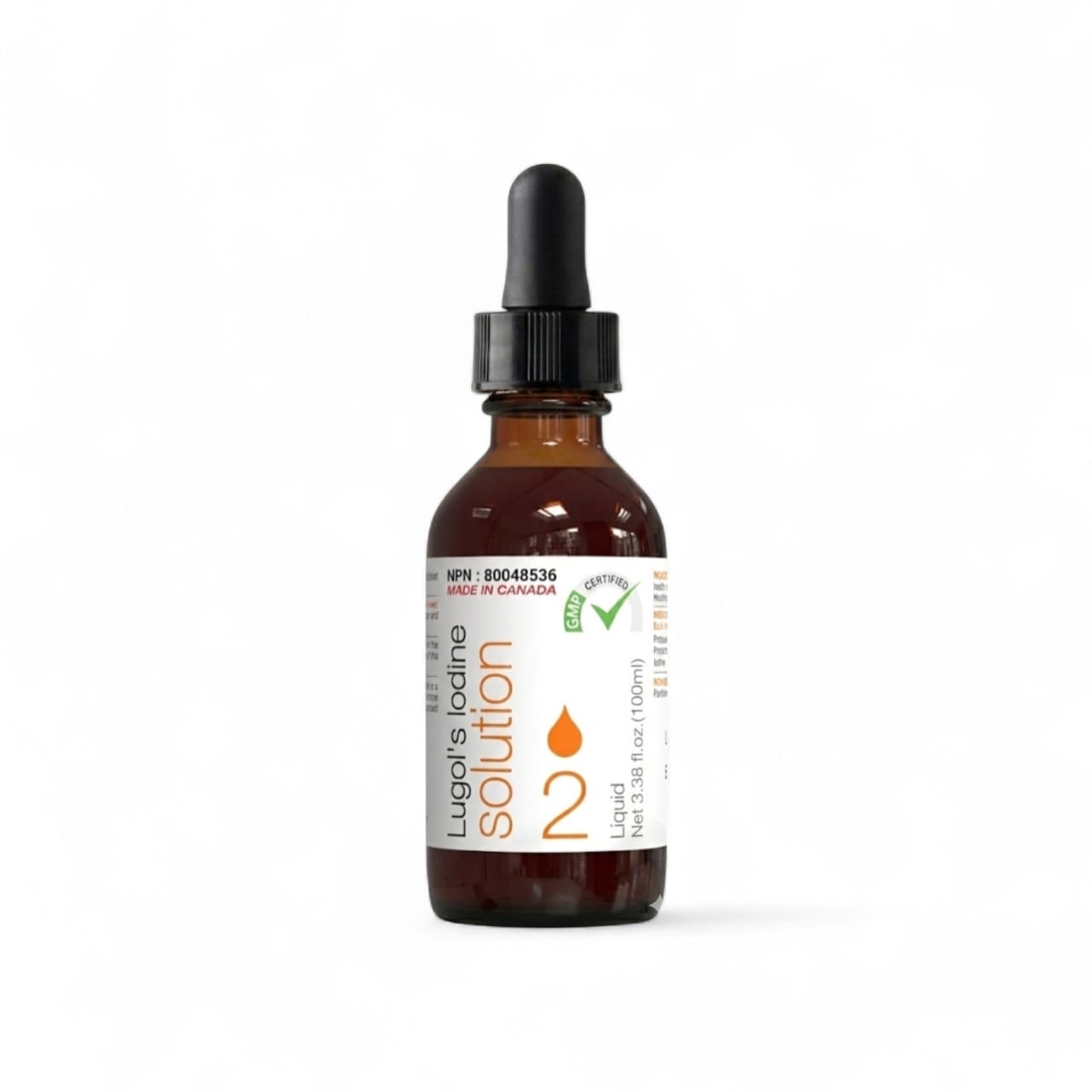 يود لوغولز ايودين 2% 100 مل Lugol's Solution of Iodine 2%