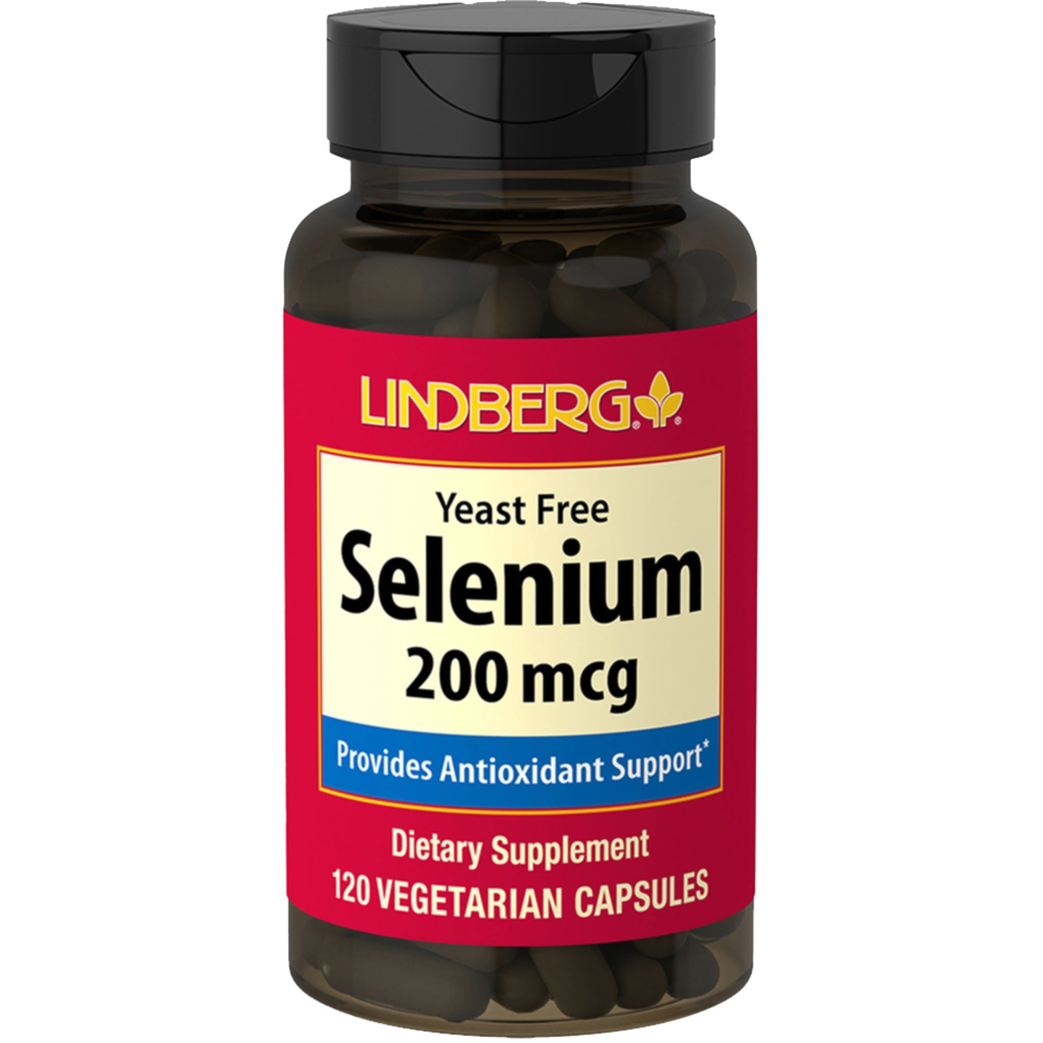 سيلينيوم، أعلى امتصاص (سيلينومثيونين) 200 مكجم 120 كبسولة Lindberg Selenium L-Selenomethionine (Best Before 01-11-2026)