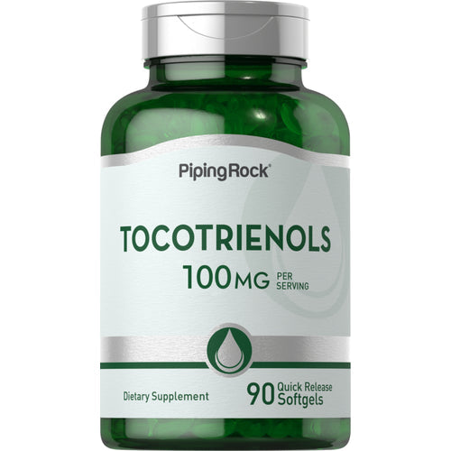 فيتامين إي توكوترينول طبيعي 50 ملجم 90 حبة PipingRock Tocotrienols Non-GMO (Best Before 01-11-2027)