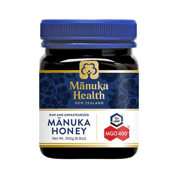 عسل مانوكا 250 جم Manuka Health‏, Manuka Honey 400 MGO (Best Before 31-08-2026)