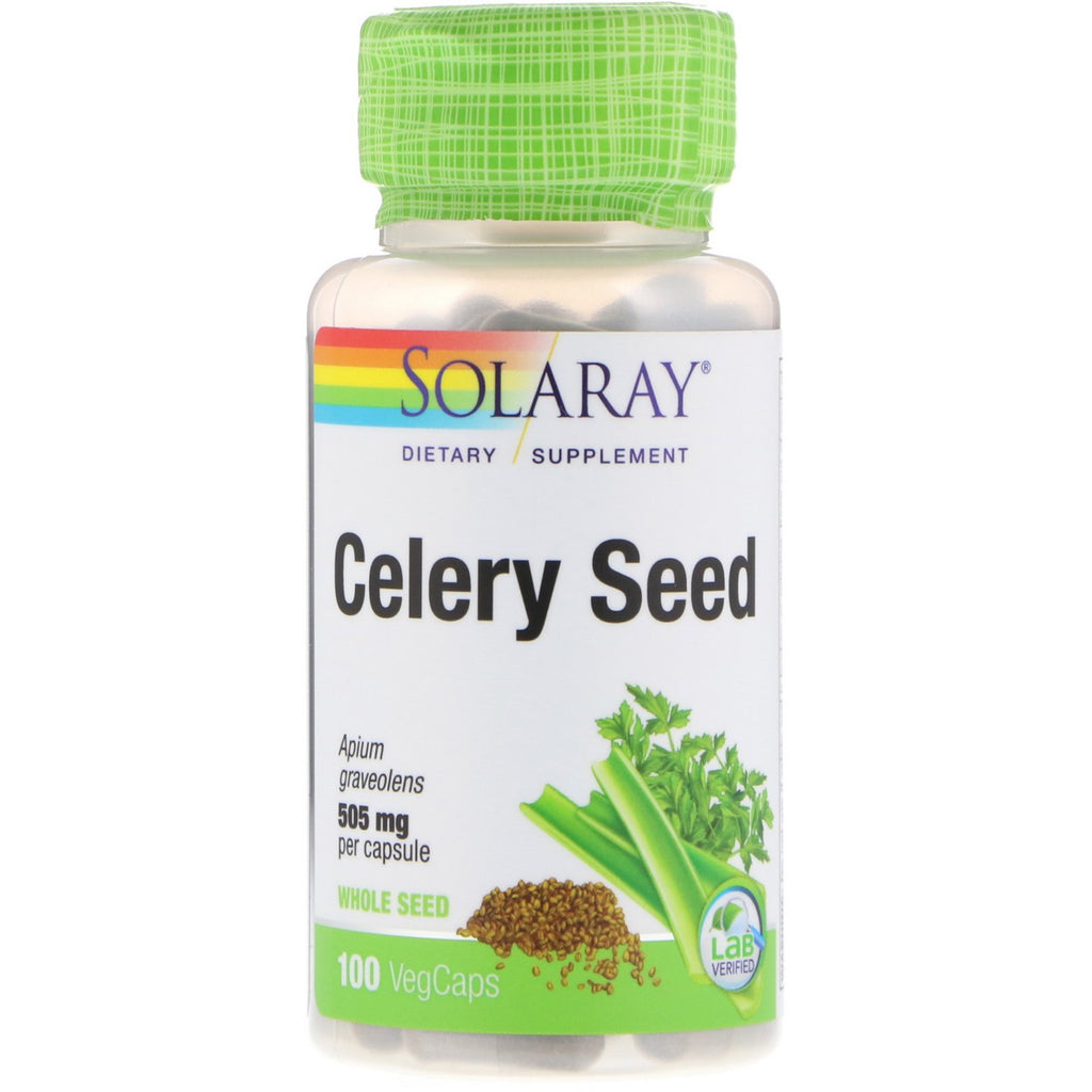 بذور الكرفس 505 مجم 100 كبسولة Celery Seed (Best Before 01-05-2025)