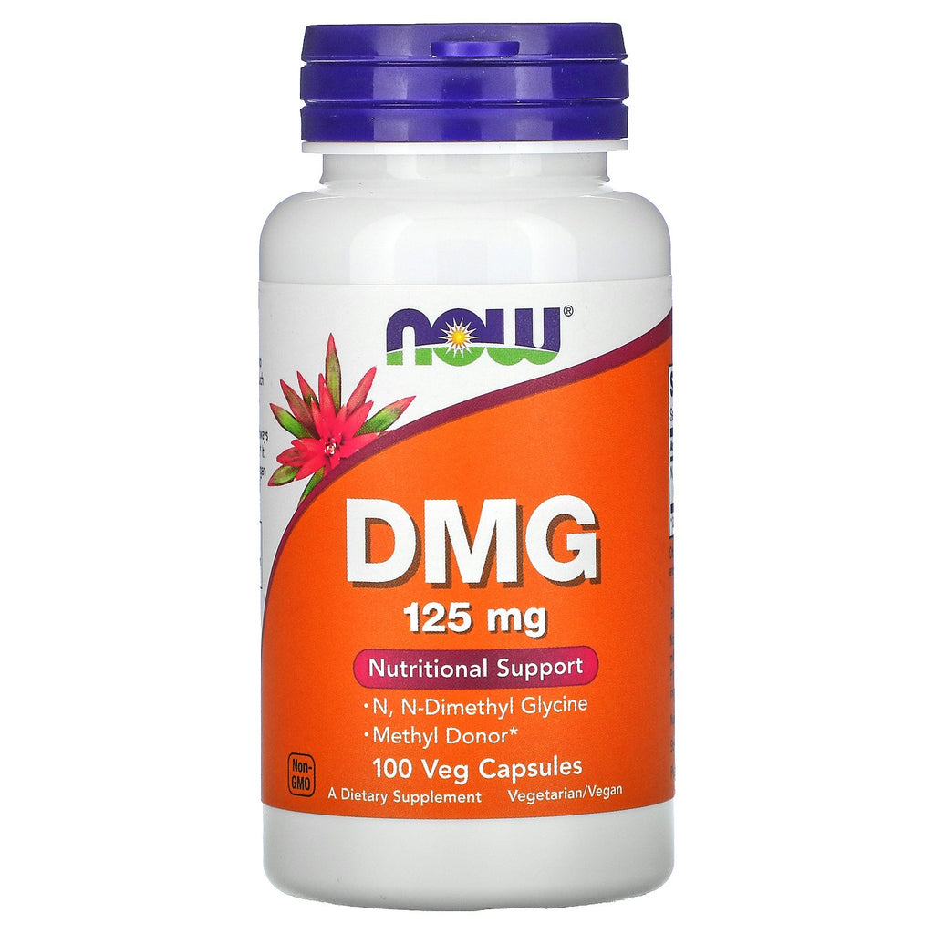 ثنائي ميثيل الجلايسين، 125 ملجم 100 كبسولة DMG ثنائي ميثيل الجلايسين، 125 ملجم 100 كبسولة DMG