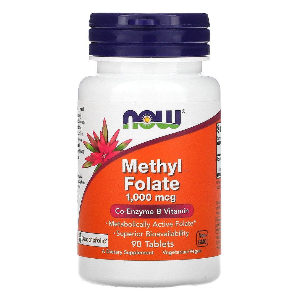 حمض الفوليك ميثيل (ب9) 1000 مكجم 90 قرص Methyl Folate (B9) (L-5-MTHF)