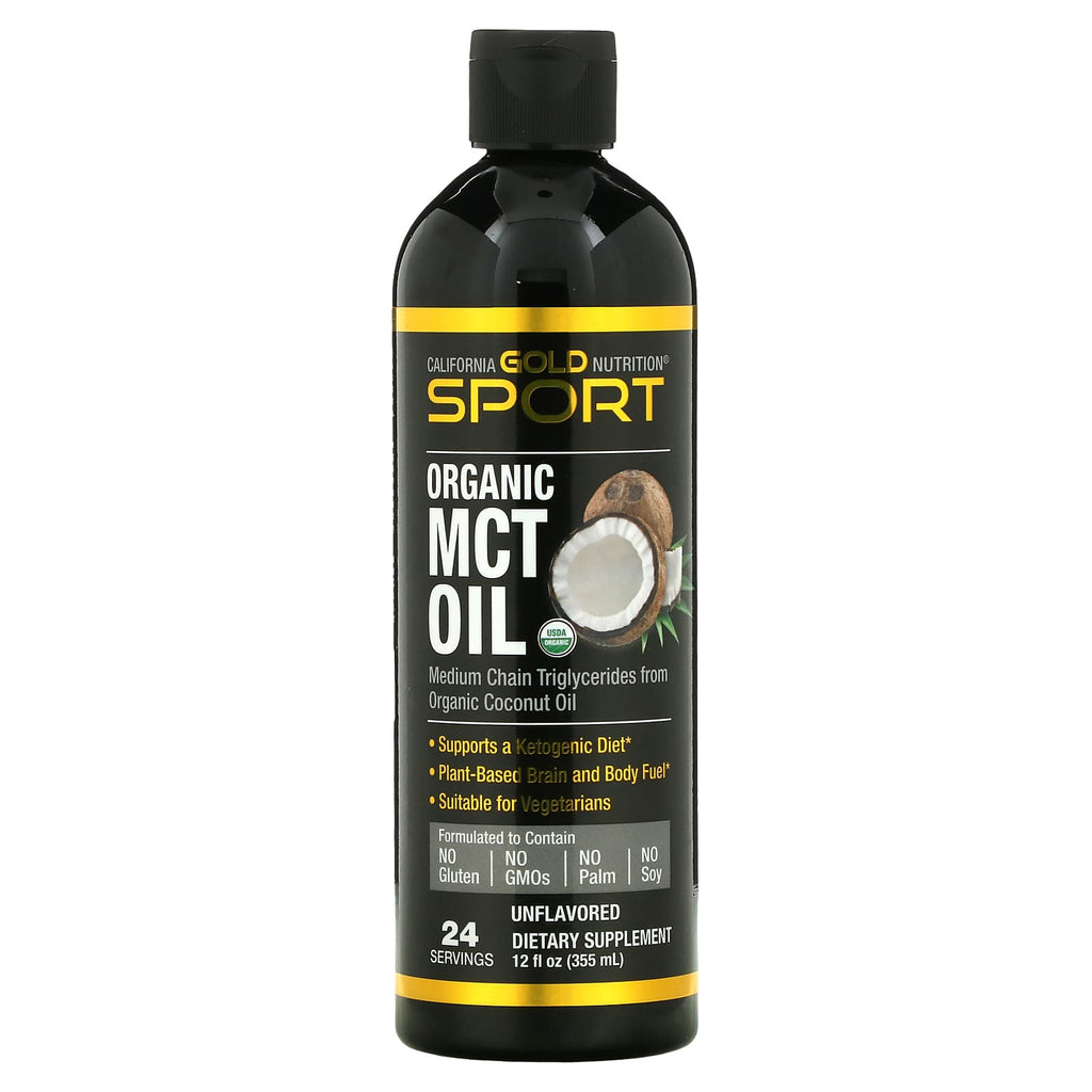 Organic MCT Oil 355 ml California Gold Nutrition