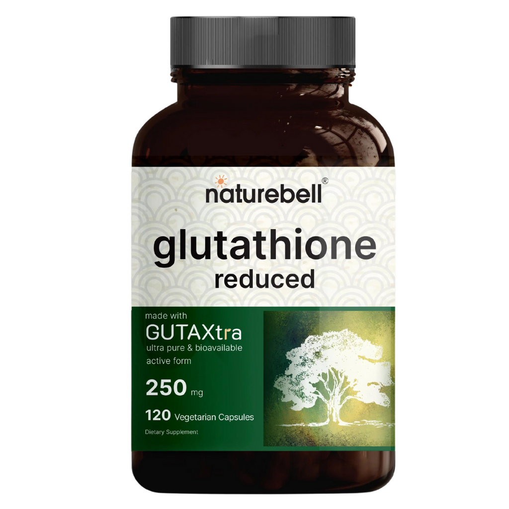 جلوتاثيون ريديوسد 250 ملجم 120 كبسولة NatureBell Reduced Glutathione