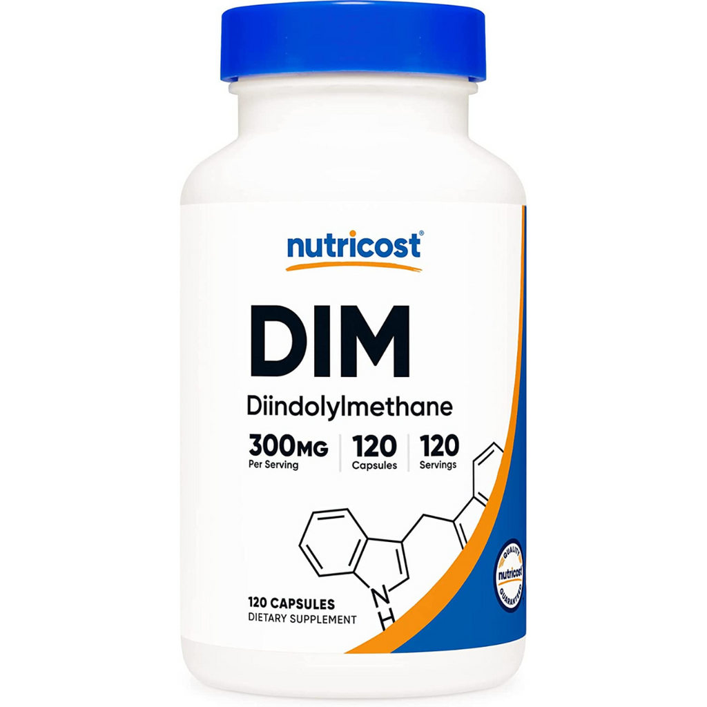 Nutricost DIM (Diindolylmethane) Plus BioPerine 300mg 120 Capsules (Best Before 01-08-2025)