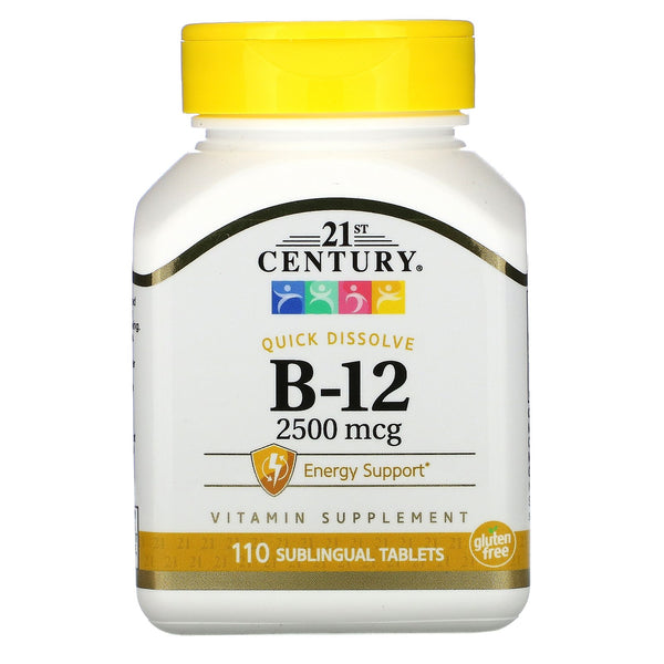 فيتامين ب12 2500 مكغم 110 حبة Vitamin B12