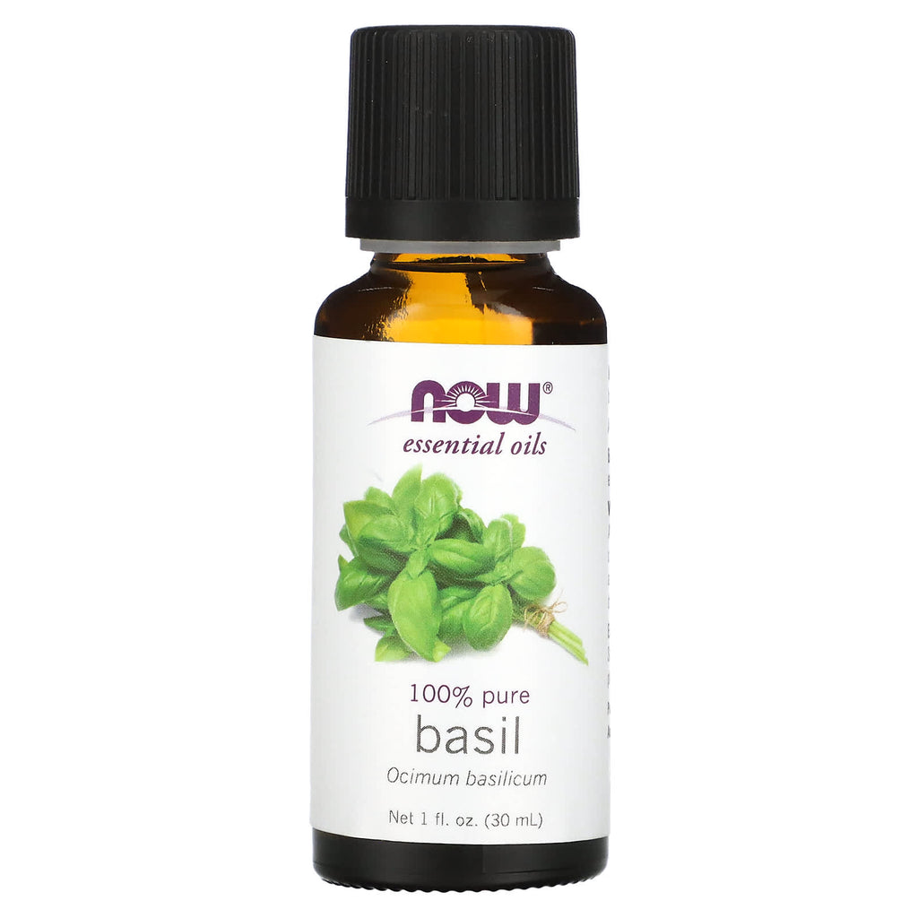 زيت الريحان 30 مل NOW Foods Essential Oils Basil